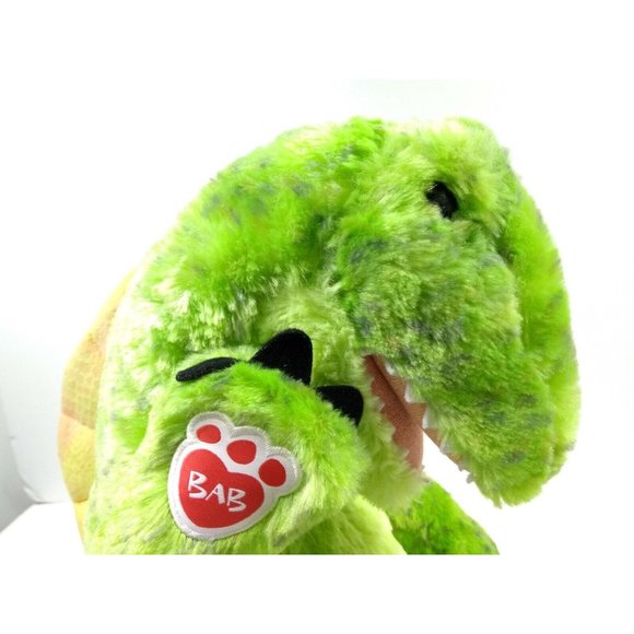 Build A Bear Dinosaur 16" Plush Green Build A Dino BAB BABW Stuffed Animal Toy - Picture 1 of 11